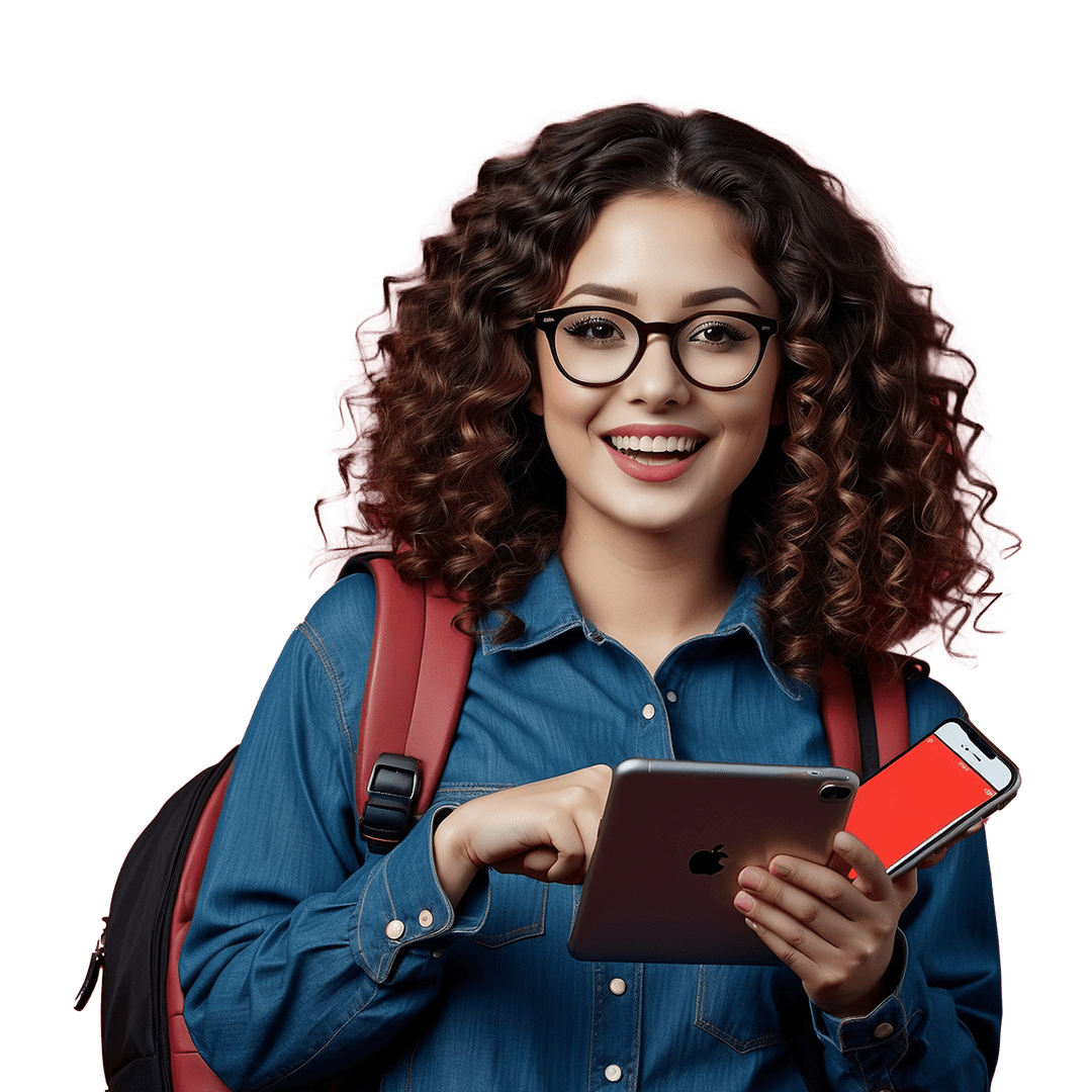 Person using Cora app