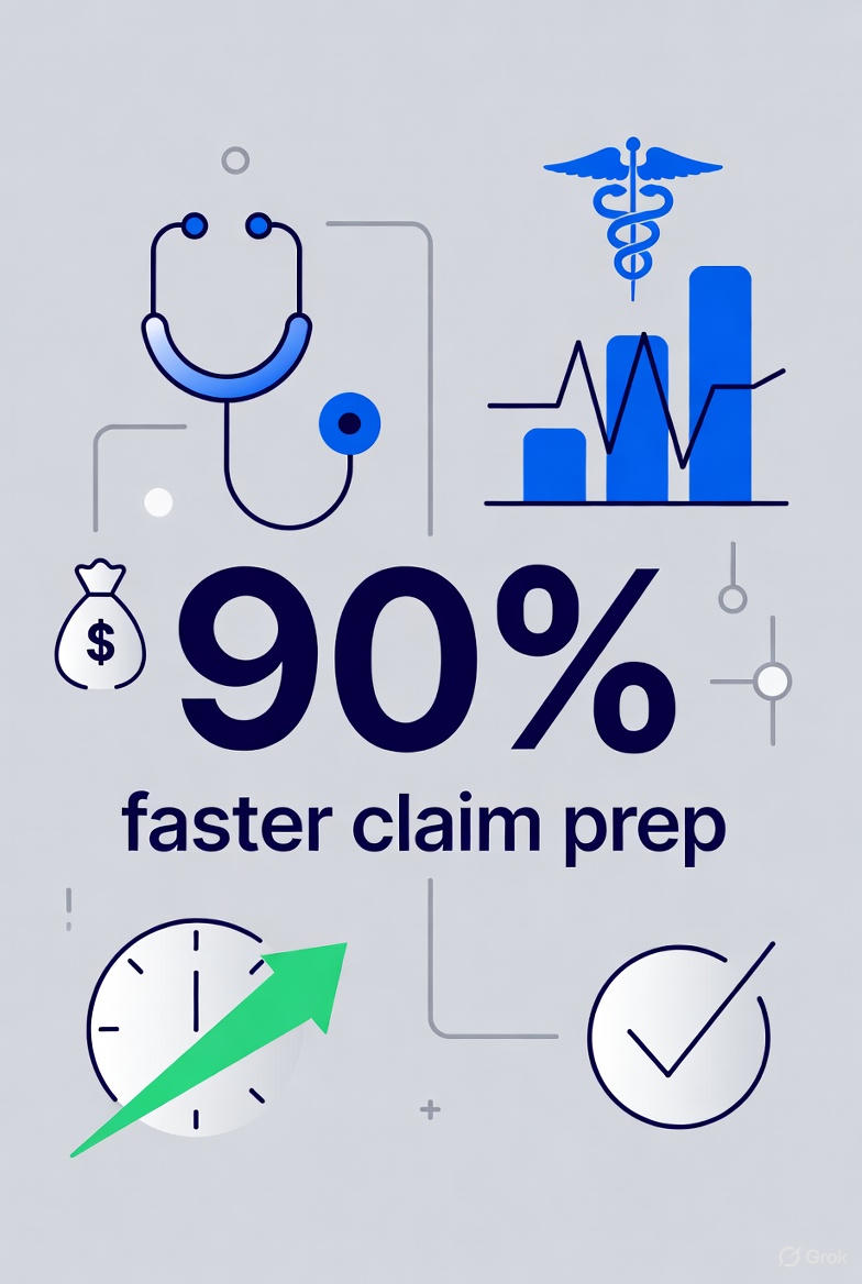 90% Faster Claim Prep
