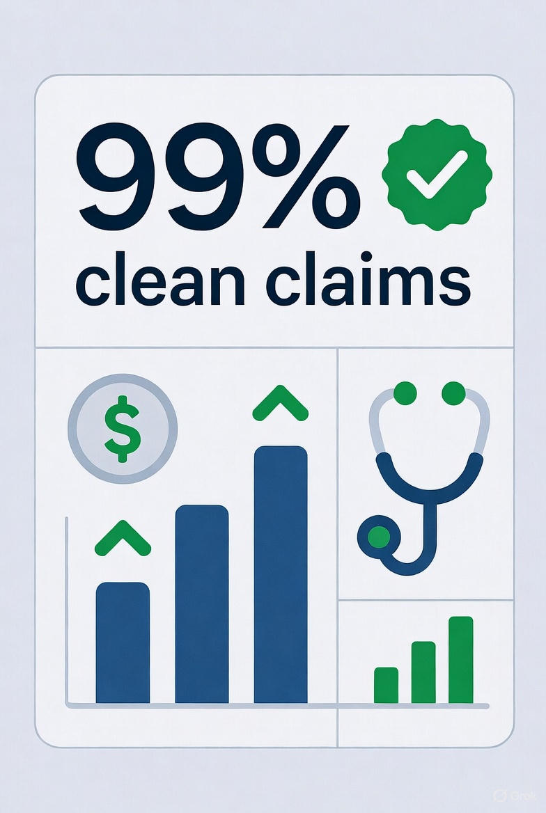 99% First-Pass Clean Rate
